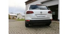 Fox uitlaat VW Touareg Typ 7P sierstukken om te bevestigen op de originele einddemper - 1x114 Typ 25 rechts/links