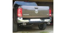 Fox uitlaat VW Amarok 4x4 einddemper uitgang rechts/links - 160x80 Typ 53 rechts/links