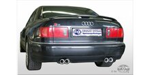 Audi A8/ S8  D2 - zonder trekhaak einddemper rechts/links - 2x76  17 rechts/links