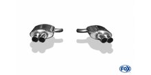 BMW F12/F13/F06 - 640i met M-pakket einddemper rechts/links - 2x90  16 rechts/links