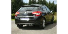 Citroen C4 - B7 einddemper uitgang rechts/links - 2x106x71  32 rechts/links