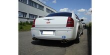 Chrysler 300C 3.5l einddemper rechts/links Doppelpijp - 2x100  17 rechts/links