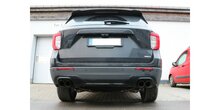 Ford Explorer  WUJ einddemper rechts/links - 2x90  25 rechts/links zwart ge&euml;mailleerd