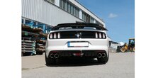 Ford Mustang VI Coupe &amp; Convertible - 8 -cilinde einddemper rechts/links zonder uitlaatkleppen  - 2x100  25 rechts/links - passend op de bumpernansatz 52889573 von Velocity