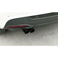 Supersprint Rear exhaust OO80 &quot;Gun Metal Grey&quot; GRANDE PUNTO EVO ABARTH 1.4T MultiAir SuperSport (180 Hp) 2012 -&gt;