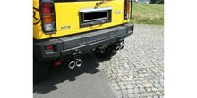 Hummer H2 half systeem van Kat uitgang rechts/links - 2x100 Typ 25 rechts/links