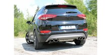 Hyundai Tucson TLE 4x2 &amp; 4x4 einddemper uitgang rechts/links - 2x115x85 Typ 38 rechts/links