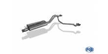 Jeep Commande Typ XK Final silencer - exit right/left 2x80 type 13 right/left