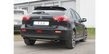 Mitsubishi Lancer CYO sedan/ Sportback diesel einddemper dwars uitgang rechts/links - 115x85 Typ 38 rechts/links