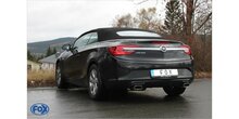 Opel Cascada einddemper dwars uitgang rechts/links - 145x65 Typ 59 rechts/links