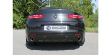 Renault Laguna 3 Coupe uitlaatpaar passend van originele  einddemper - 1x90 Typ 25 rechts/links