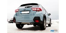 Subaru XV - G5 einddemper dwars uitgang rechts/links - 4x Sondeuitlaat