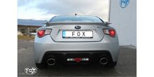 Subaru BRZ/ Toyota GT86 einddemper dwars uitgang rechts/links - 129x106 Typ 32 rechts/links