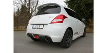 Suzuki Swift Sport IV einddemper uitgang rechts/links - 1x100 Typ 25 rechts/links