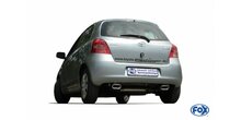 Toyota Yaris XP9F einddemper dwars uitgang rechts/links - 150x70 Typ 53 rechts/links