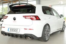 Rieger Tuning Diffuser voor VW Golf 8 GTI Clubsport - Verbeter Aerodynamica &amp; Stijl