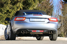 Fiat 124 Spider einddemper dwarsvanafgang rechts/links - 2x76 type 25 rechts/links