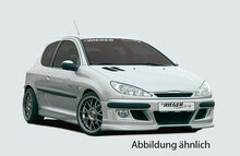 Rieger Tuning voorbumper Peugeot 207