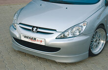 Rieger Tuning voorbumper spoiler lip Peugeot 307