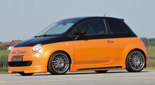 Rieger Tuning voorspoiler lip Fiat 500