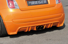 Rieger Tuning achterbumper verlenging Fiat 500