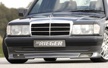 Rieger Tuning voorspoiler lip Mercedes 190 [W201] Sedan niet voor 16V! vanaf bouwjaar &#039;88