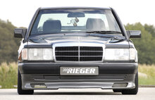 Rieger Tuning voorspoiler lip Mercedes 190 [W201] Sedan niet voor 16V! vanaf bouwjaar &#039;88