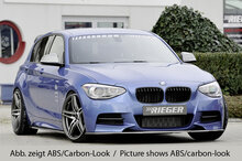 Rieger Tuning sideskirt aanzetstuk BMW 1-serie F20 alleen voor M-Serie sideskirts