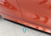 Rieger Tuning sideskirt aanzetstuk BMW 1-serie F40 alleen voor M-Serie sideskirts