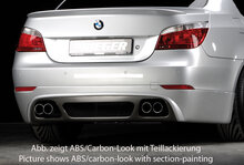 Rieger Tuning achterbumper verlenging BMW 5-Serie E60/61 niet voor M-Technic