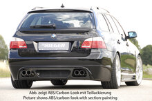 Rieger Tuning achterbumper verlenging BMW 5-Serie E60/61