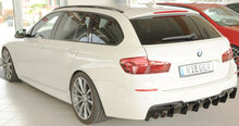 Rieger Tuning diffuser BMW 5-Serie F10/11 Alleen voor originele M-Sportpakket achterskirt