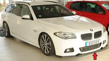 Rieger Tuning voorsplitter BMW 5-Serie F10/11 voor originele M-Sport-pakket voorbumper