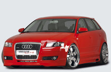 Rieger Tuning voorbumper spoiler lip Audi A3 [8P]