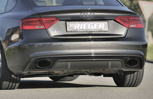 Rieger Tuning uitlaatdemper, links, rechts, met Y-Adapter Audi A5 [B8] 2,0l TFSI 132/155kW 2,7l TDI 140kW; 3,0l TDI 176kW