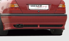 Rieger Tuning achterbumper verlenging Mercedes C klasse [W203] 06.97- (vanaf model 98), niet voor Combi