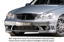 Rieger Tuning voorbumper Mercedes C klasse [W203]