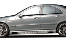 Rieger Tuning sideskirt Mercedes C klasse [W203]