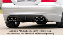 Rieger Tuning achterbumper verlenging Mercedes CLK [W209]