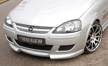 Rieger Tuning voorspoiler lip Opel Corsa C