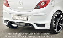 Rieger Tuning achterbumper verlenging Opel Corsa D