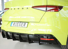 Rieger Tuning diffuser Skoda Enyaq iV / RS NY voor originele Sportline- / RS-achterskirt