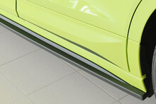 Rieger Tuning sideskirt aanzetstuk Skoda Enyaq iV / RS NY voor originele Sportline- / RS-sideskirt