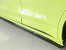 Rieger Tuning sideskirt aanzetstuk Skoda Enyaq iV / RS NY voor originele Sportline- / RS-sideskirt