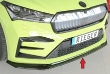 Rieger Tuning voorsplitter Skoda Enyaq iV / RS NY voor originele Sportline- / RS-voorbumper