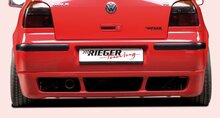 Rieger Tuning achterbumper verlenging VW Golf 4 alleen cabriolet