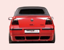 Rieger Tuning achterbumper verlenging VW Golf 4 alleen cabriolet