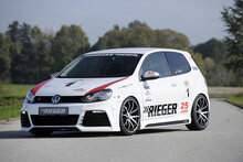 Rieger Tuning voorbumper VW Golf 6