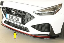 Rieger Tuning splitter Hyundai i30 N voor originele N-voorbumper