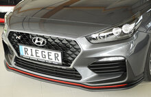 Rieger Tuning splitter Hyundai i30 N voor originele N-voorbumper